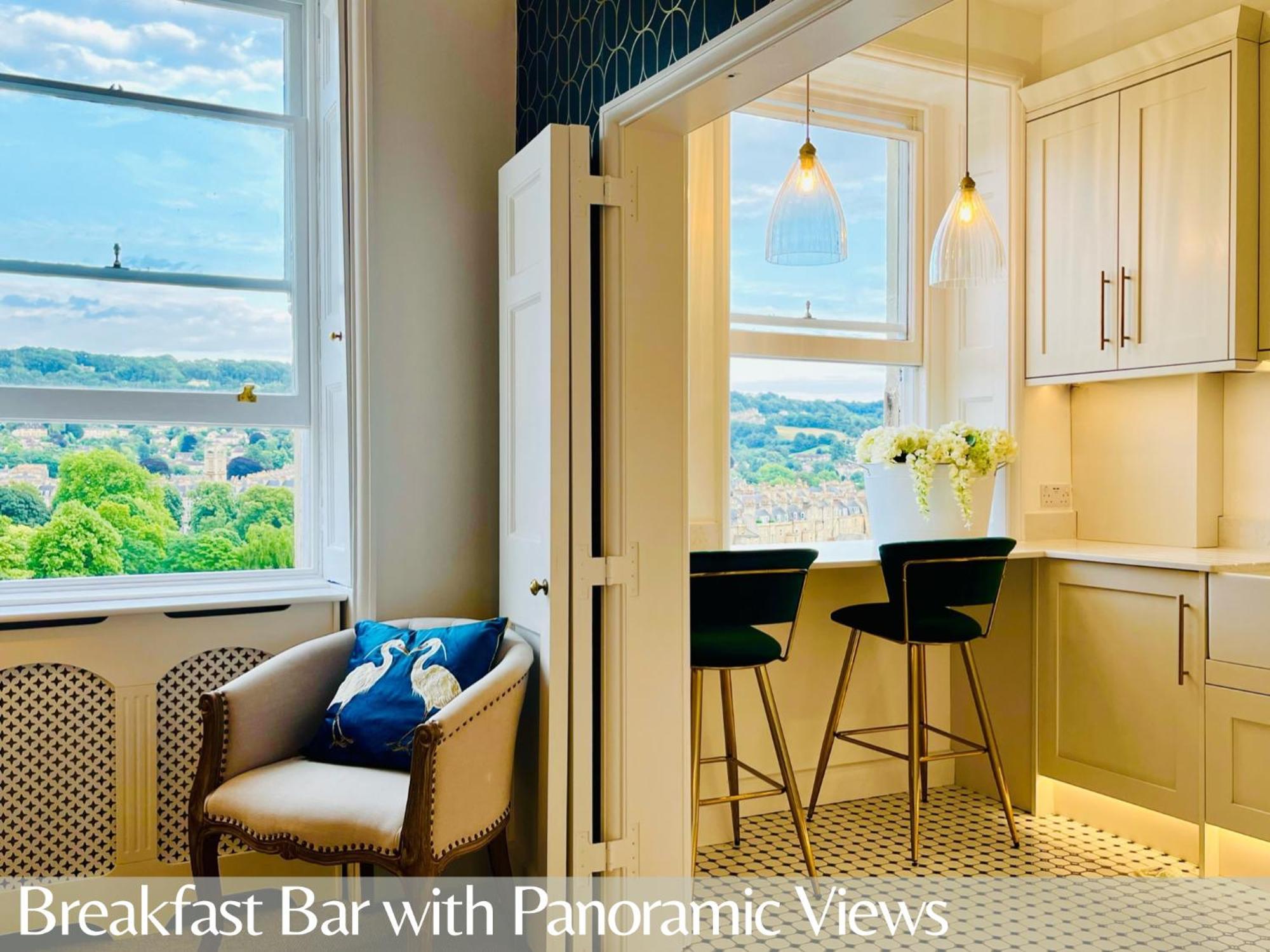The Paragon Penthouse - Stunning Views Over Bath! Exterior foto