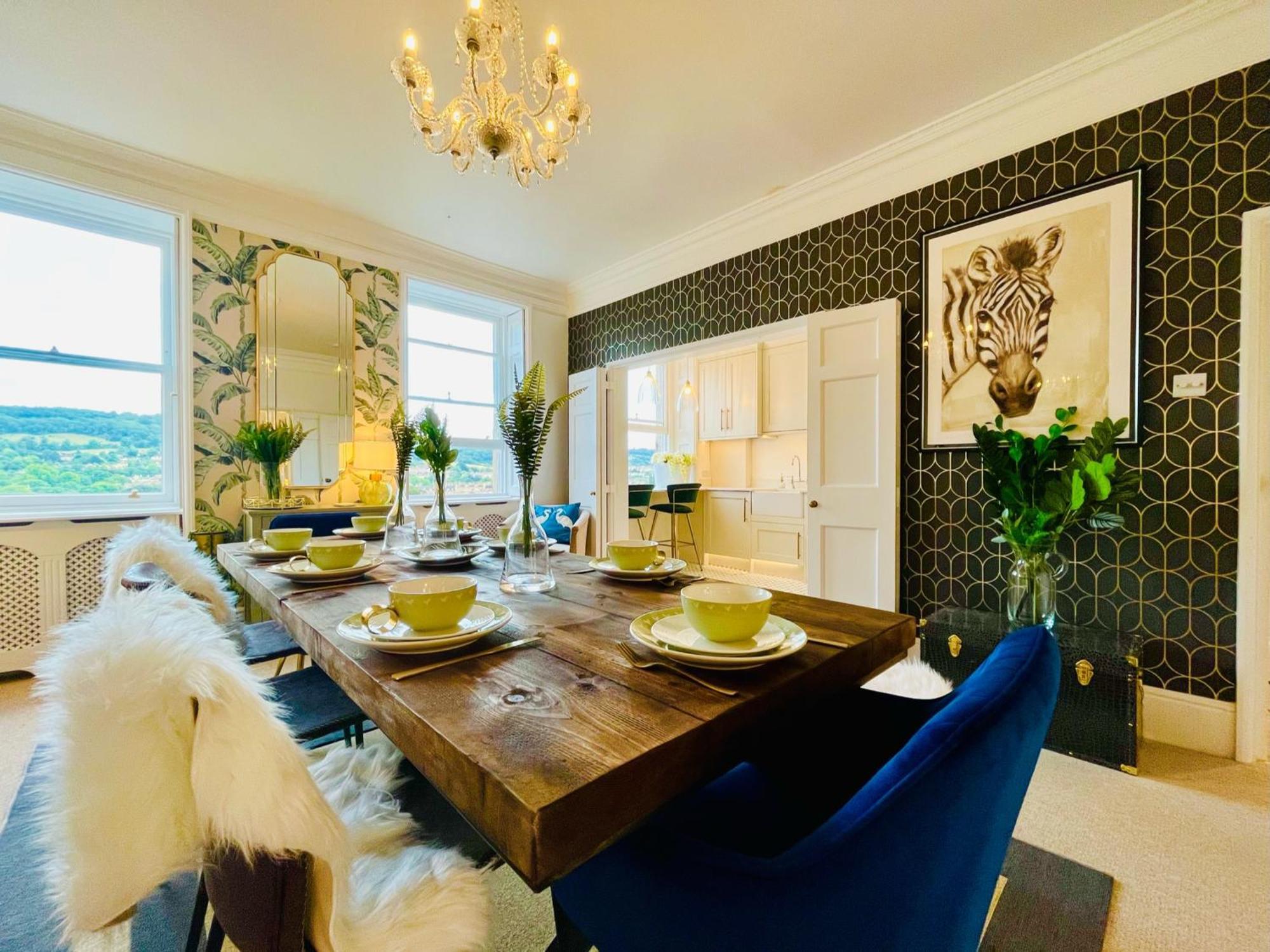 The Paragon Penthouse - Stunning Views Over Bath! Exterior foto