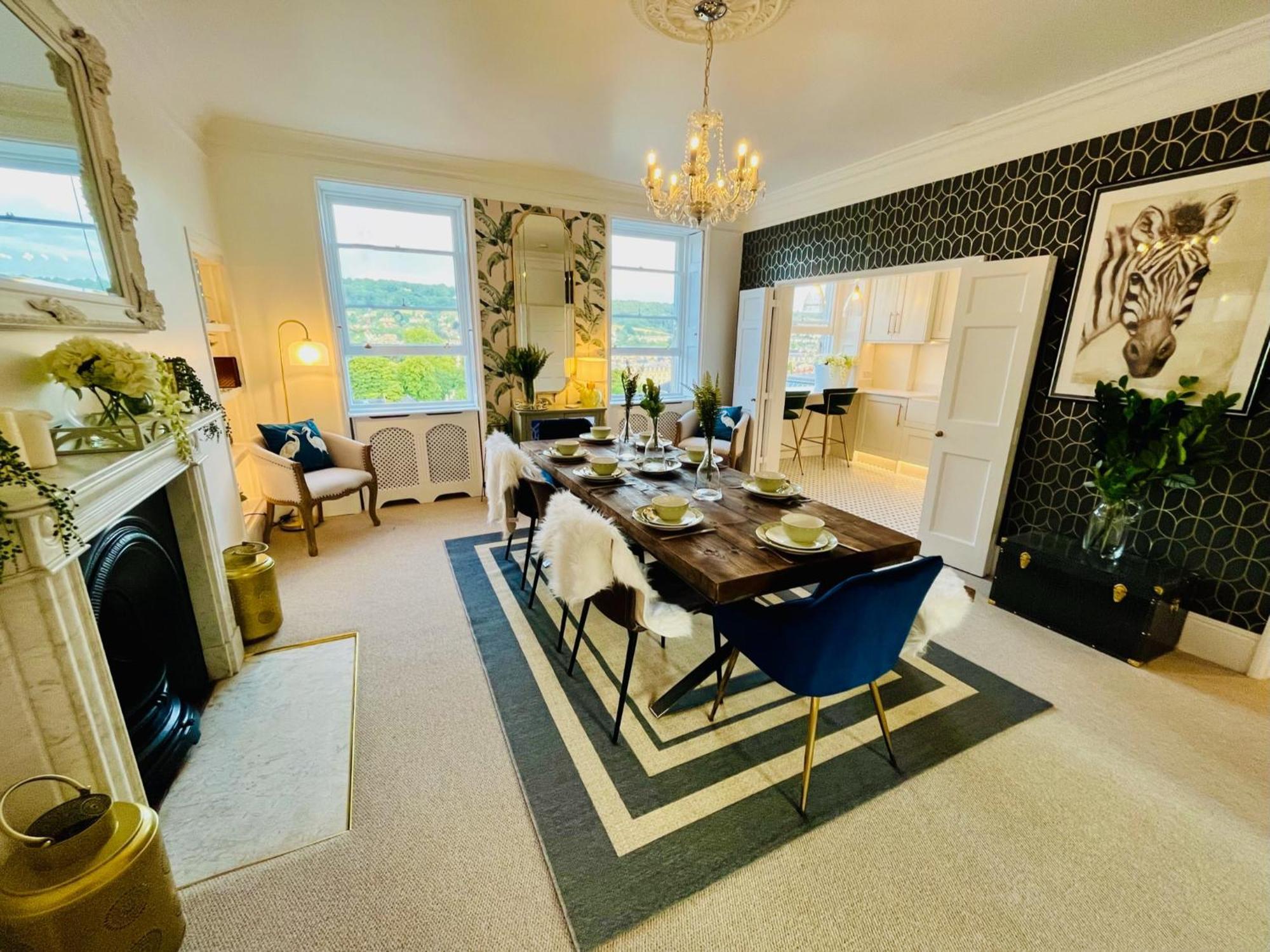 The Paragon Penthouse - Stunning Views Over Bath! Exterior foto