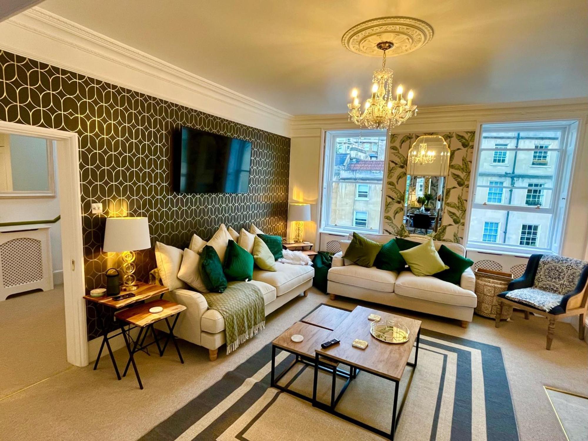 The Paragon Penthouse - Stunning Views Over Bath! Exterior foto